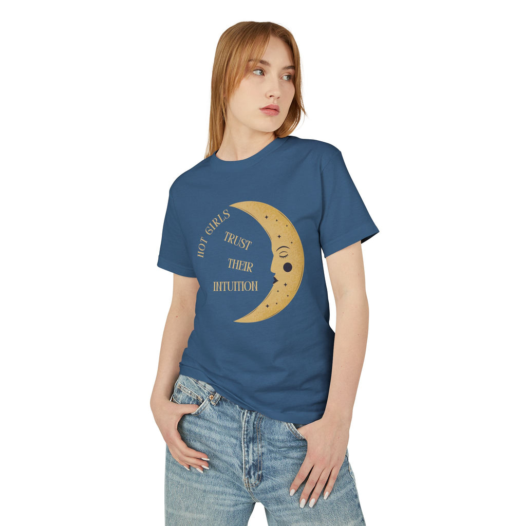 Moon Phase T‑Shirt — Vintage Crescent Moon Graphic Tee