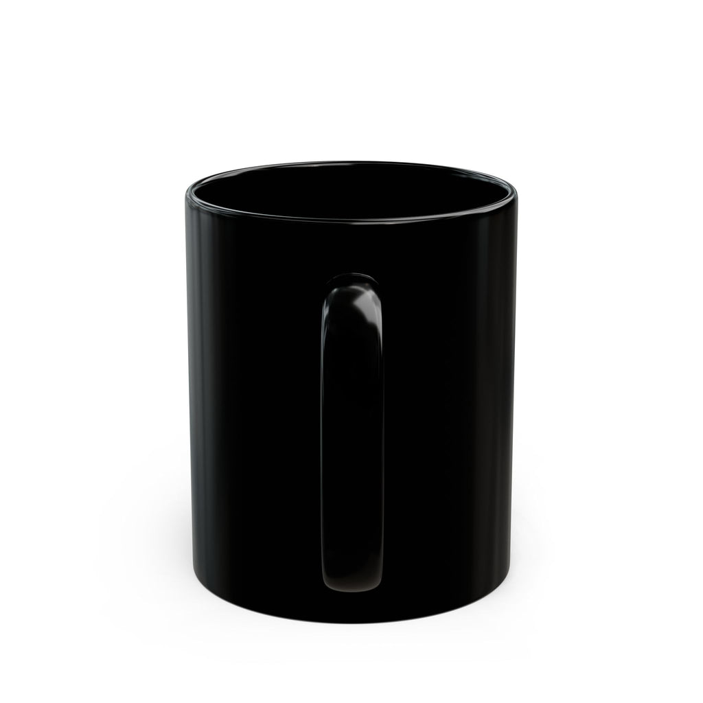 Hot Girls Trust Their Intuition Moon Black Mug (11oz & 15oz)