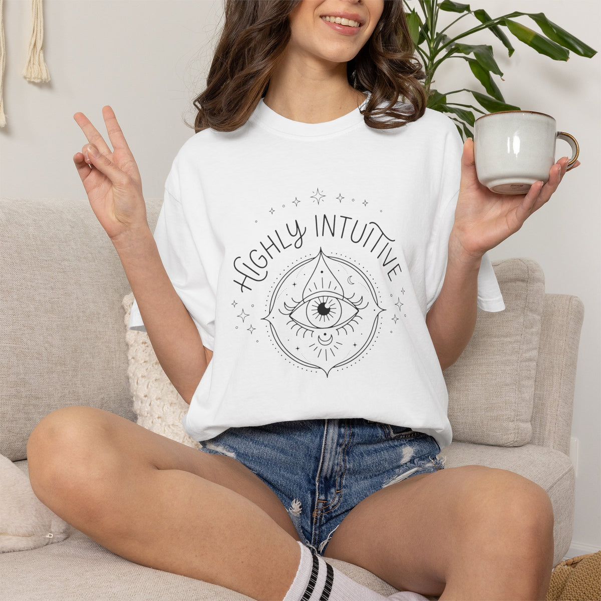 Highly Intuitive Eye T-Shirt — Mystical Graphic Tee